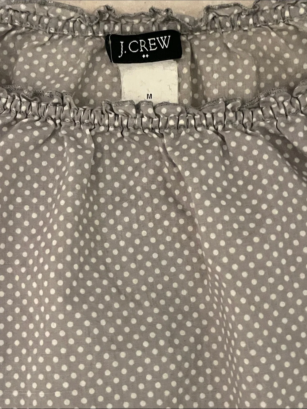 J. Crew lightweight peasant